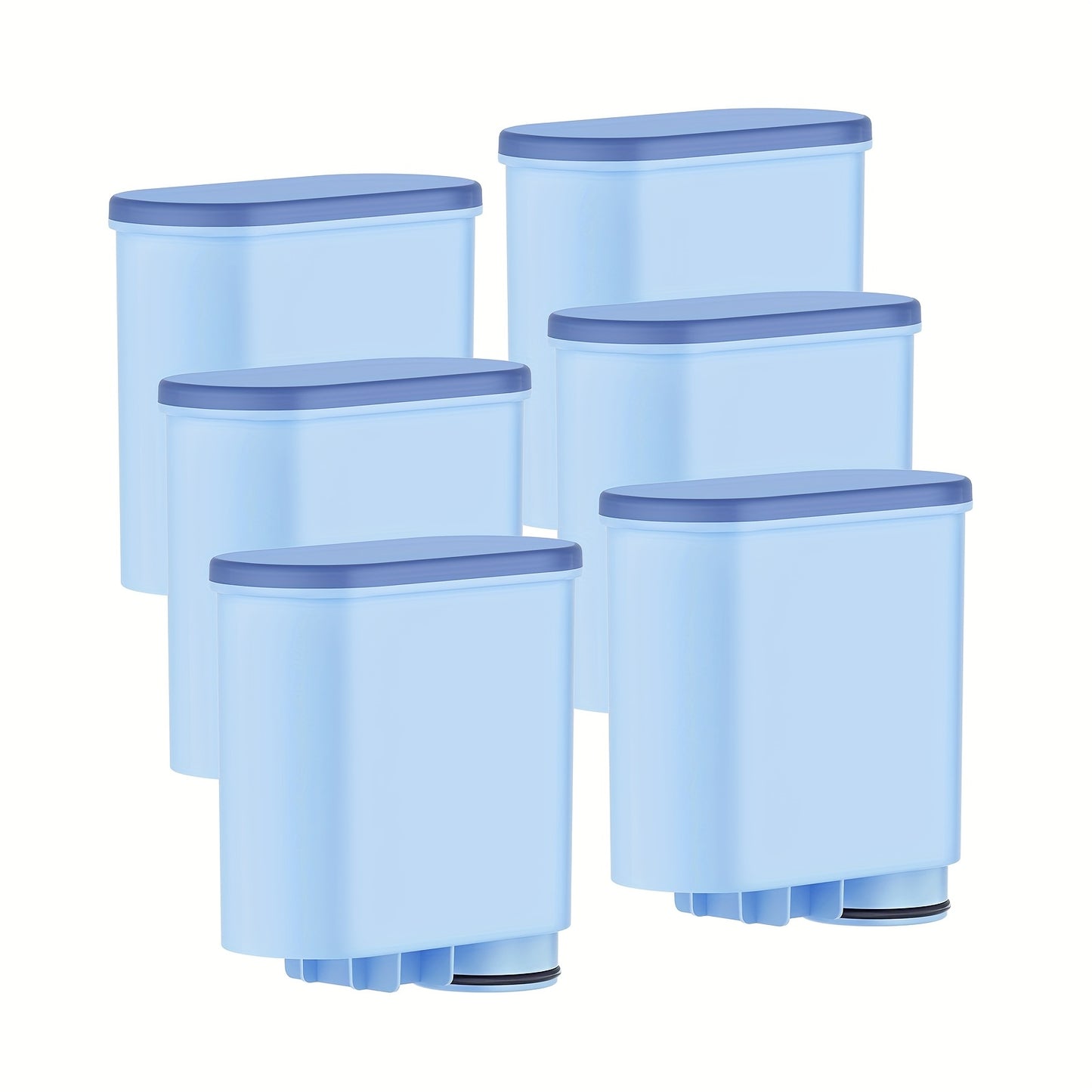 6 Filtres à eau de remplacement compatibles avec Philips Aquaclean CA6903/10 CA6903/22 CA6903, cartouche de filtre à eau à 2 étapes adaptée aux machines à café entièrement automatiques Saeco & Philips.