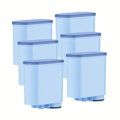 6 Filtres à eau de remplacement compatibles avec Philips Aquaclean CA6903/10 CA6903/22 CA6903, cartouche de filtre à eau à 2 étapes adaptée aux machines à café entièrement automatiques Saeco & Philips.