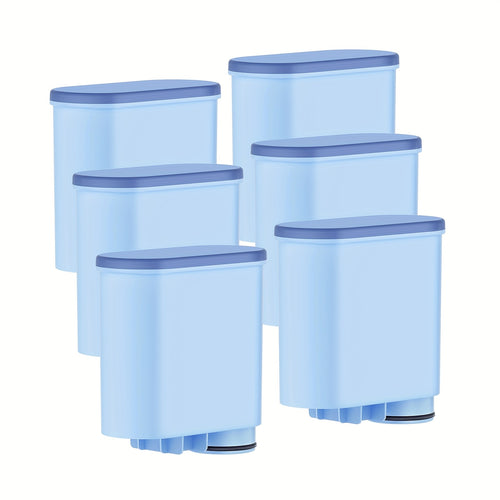 6 Filtres à eau de remplacement compatibles avec Philips Aquaclean CA6903/10 CA6903/22 CA6903, cartouche de filtre à eau à 2 étapes adaptée aux machines à café entièrement automatiques Saeco & Philips.
