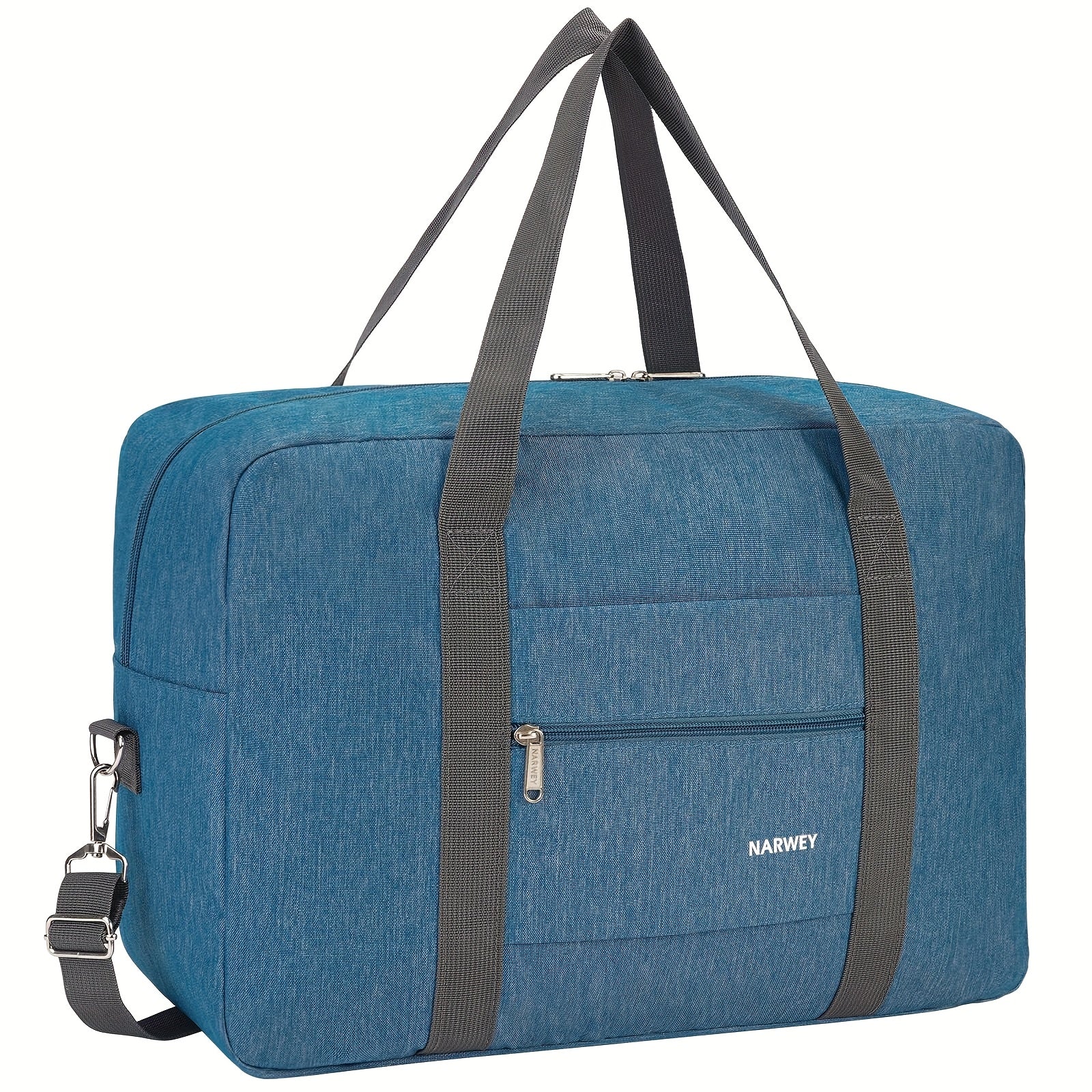 Sac de Voyage Léger pour Hommes et Femmes - Sac Cabine Compatible Avion/Porte avec Bandoulière Réglable, Coutures Renforcées et Multi-Compartiments - Spacieux et Résistant, Idéal pour Voyages, Week-ends et Idée Cadeau 2025