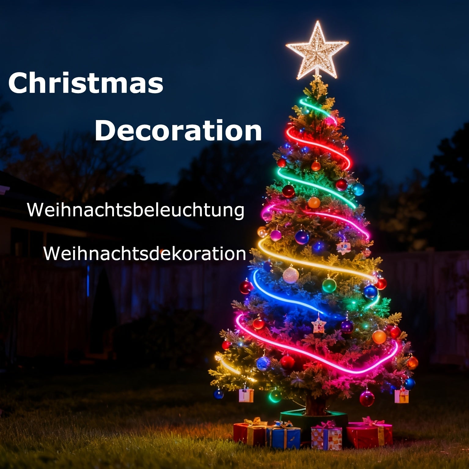 Guirlande Lumineuse LED Neon Sync Musique RGB, Bande LED pour Chambre avec Application Intelligente & Télécommande, Lumières LED Changeantes de Couleur, pour Maison, Chambre, Fête, Vacances, Décoration de Noël, Bande Lumineuse 2m/5m/20m/30m