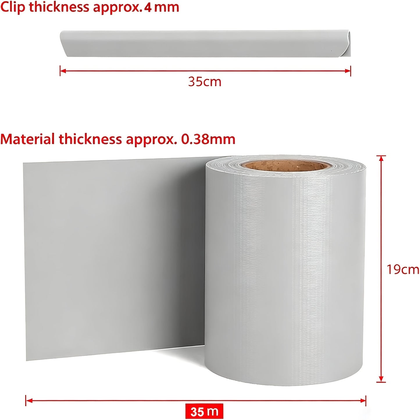 Bande de protection de la vie privée pour clôture 35M X 19Cm avec 26 clips, Clôture 50M X 19Cm avec 40 clips, Film de protection de la vie privée pour clôture PVC, Bandes de protection de la vie privée à double tige pour clôture de jardin, balcon/Plusieur