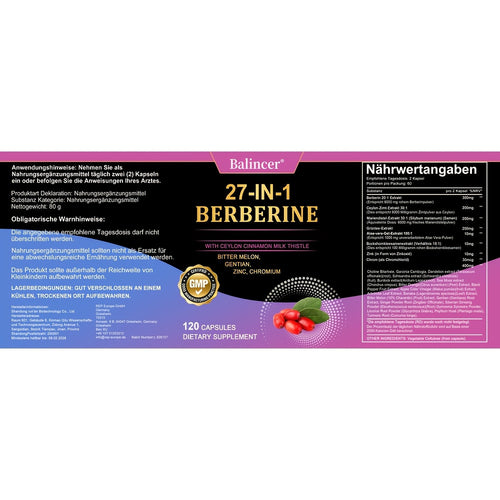 Supplément de Béribère 27-en-1 - 120 Capsules