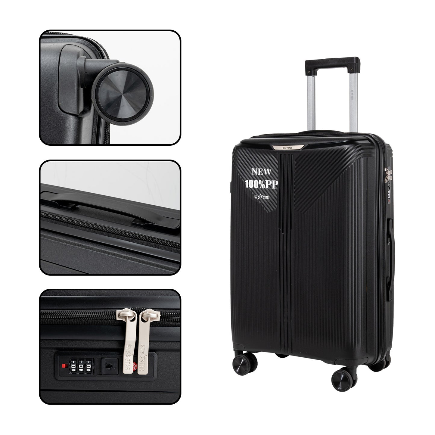 Disponible, Noir pour camping et voyage – vue détaillée 10