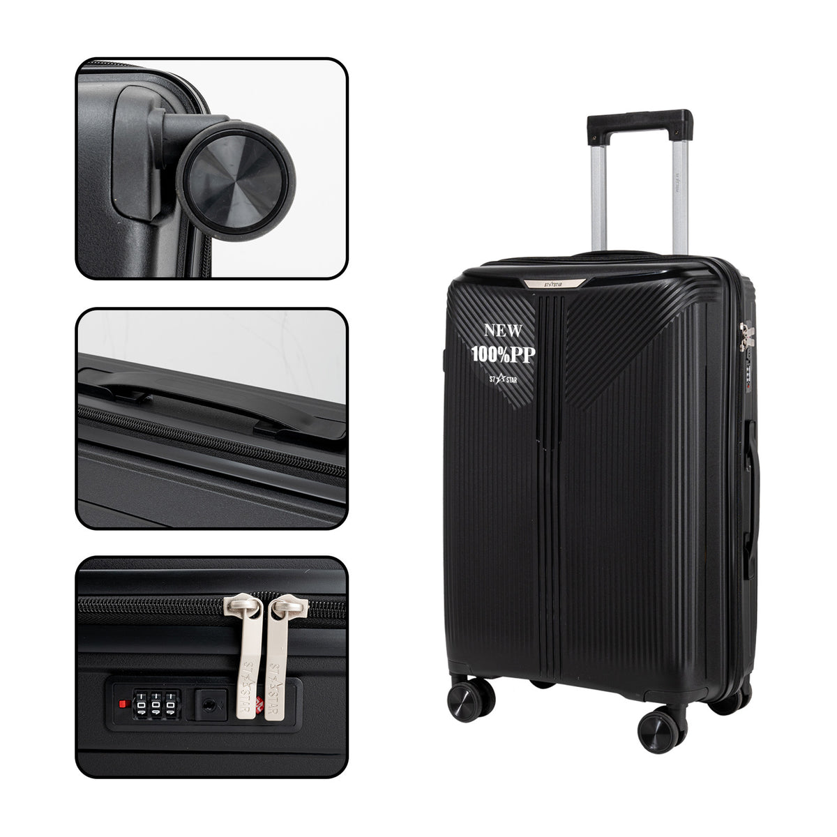 Disponible, Noir pour camping et voyage – vue détaillée 33