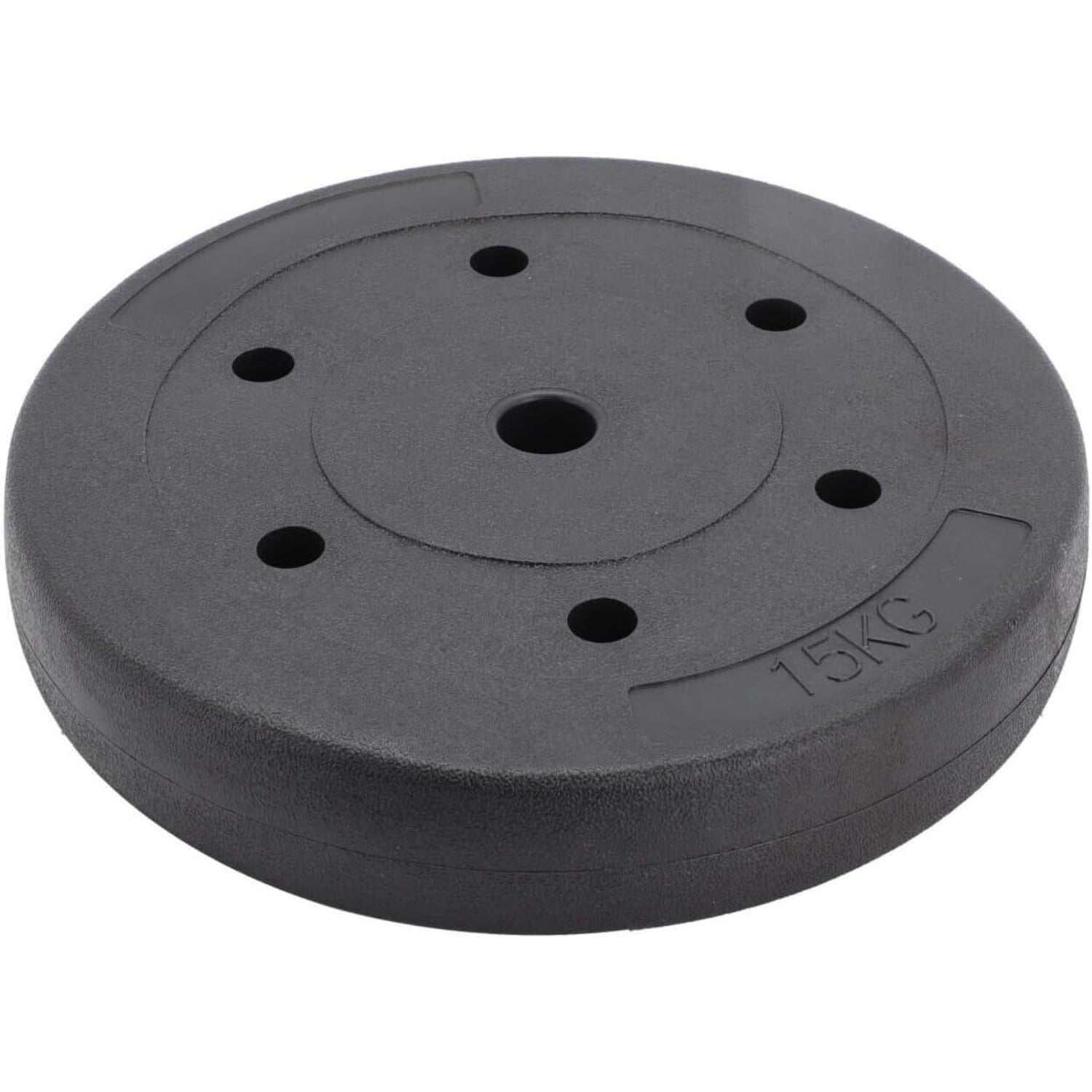Jeu de Plaques de Poids Standard 15kg/20kg/30kg pour Haltères, Barre d'Haltérophilie et Entraînement de Musculation