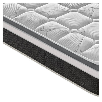 Matelas en mousse à mémoire de forme, orthopédique et indéformable, 30 cm de hauteur, 13 zones de confort, fabriqué en Italie, maximum de respirabilité, système de soulagement des points de pression disponible en différentes tailles