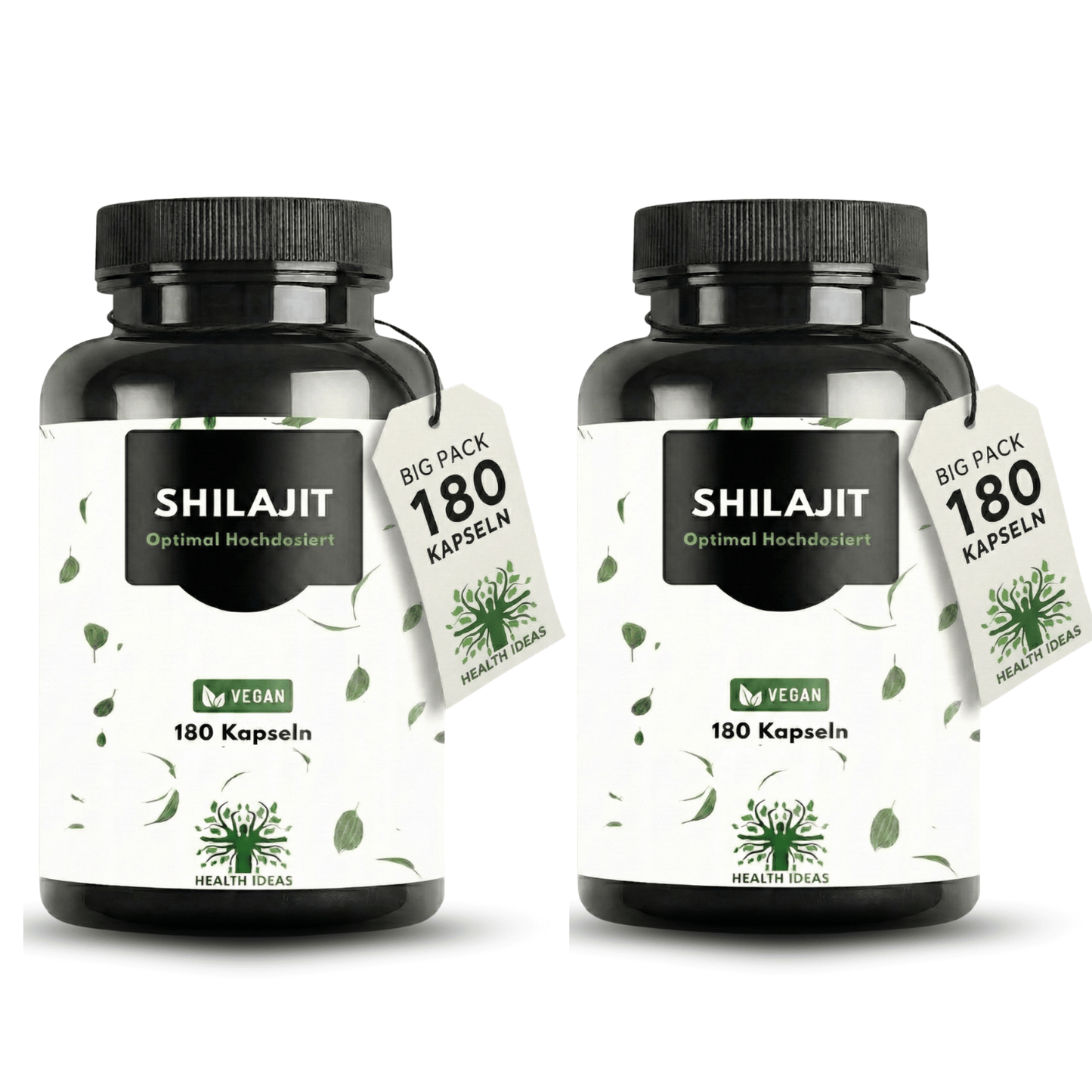 Himalaya Shilajit Mumijo – Dosage élevé de 1300 mg – 180 gélules végétaliennes – Stock de 3 mois – Himalaya Shilajit original – Testé en laboratoire et sans additifs