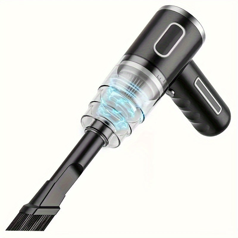 Aspirateur sans fil amélioré avec aspiration tempête 3800PA ! Aspirateur à main sans fil pour la maison et la voiture, tout-en-un ! Super cyclone rechargeable longue portée pour voiture, bureau et maison