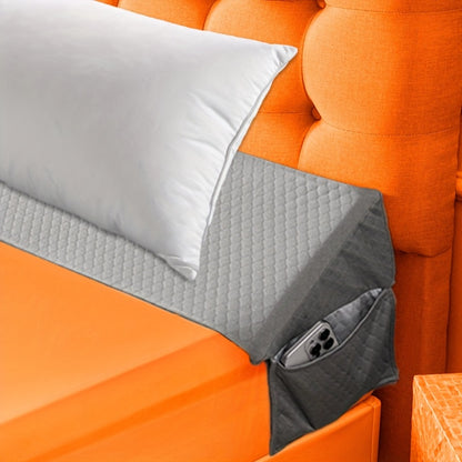 Coussin de lit en coin, oreiller de lecture, remplissage de matelas, fermeture de tête de lit, appui-tête pour dormir ou comme dossier entre la tête et le mur, avec housse amovible. Parfait pour dormir ou lire, le meilleur choix de cadeau