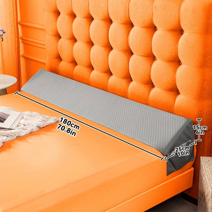 Coussin de lit en coin, oreiller de lecture, remplissage de matelas, fermeture de tête de lit, appui-tête pour dormir ou comme dossier entre la tête et le mur, avec housse amovible. Parfait pour dormir ou lire, le meilleur choix de cadeau