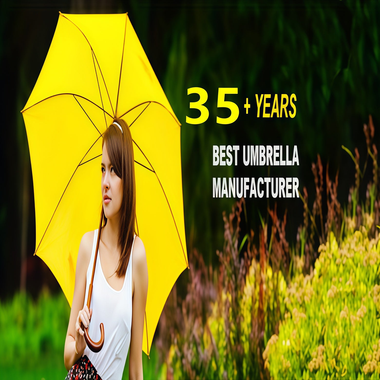 MEI QI LIN Petit Parapluie Mini avec Étui Design Léger et Compact Idéal pour Voyage Léger et Portable Parasol Extérieur Parapluie Solaire 86,36 cm, Exclusivement pour Femmes
