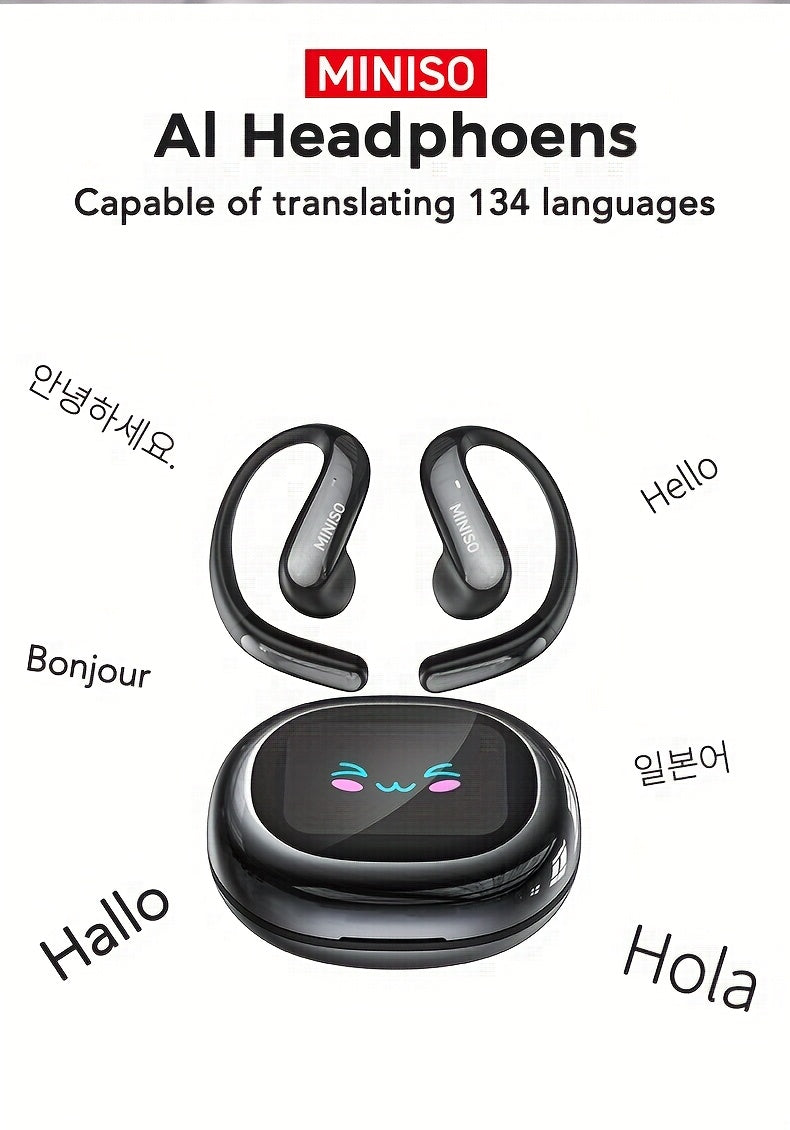Écouteurs Intra-Auriculaires AI, Noir (avec traduction IA) pour véhicule et déplacements – vue détaillée 9