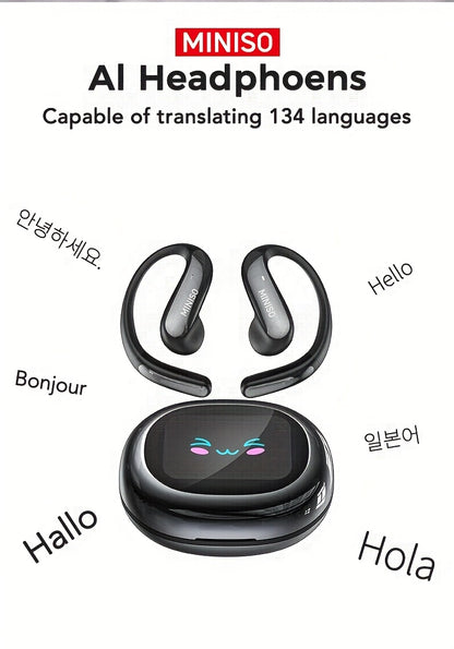Écouteurs Intra-Auriculaires AI, Noir (avec traduction IA) pour véhicule et déplacements – vue détaillée 9