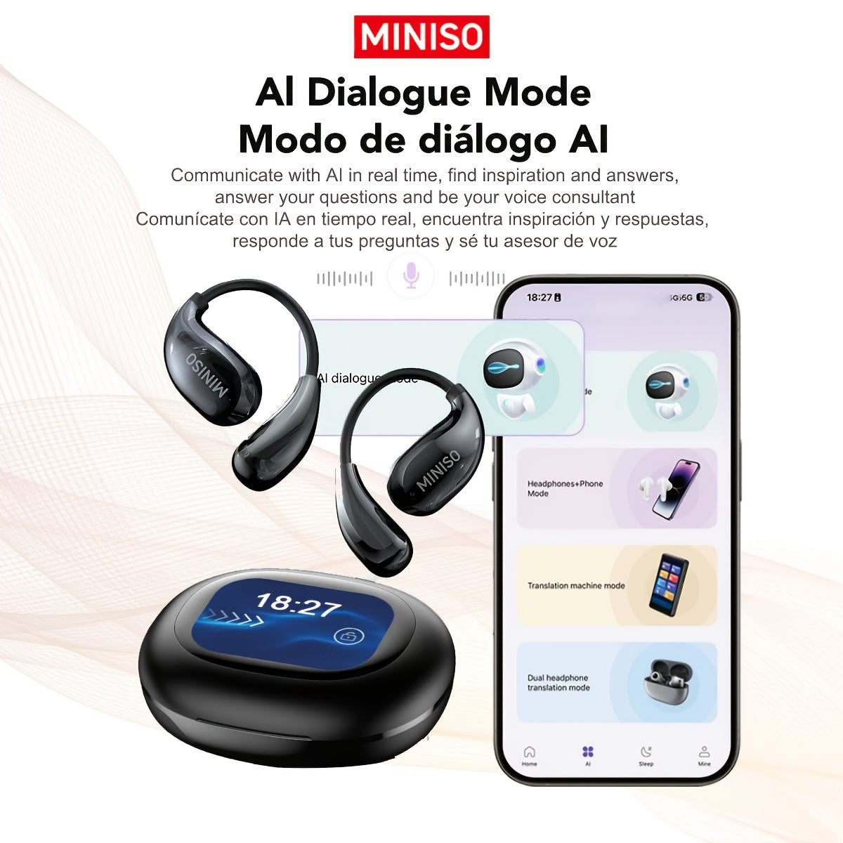 Écouteurs intra-auriculaires, sans fil pour la salle de spo et quotidien – vue détaillée 3