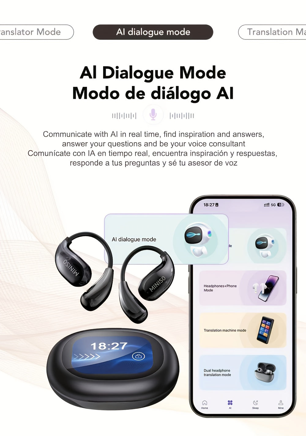 Écouteurs intra-auriculaires, sans fil pour la salle de spo et quotidien – vue détaillée 10