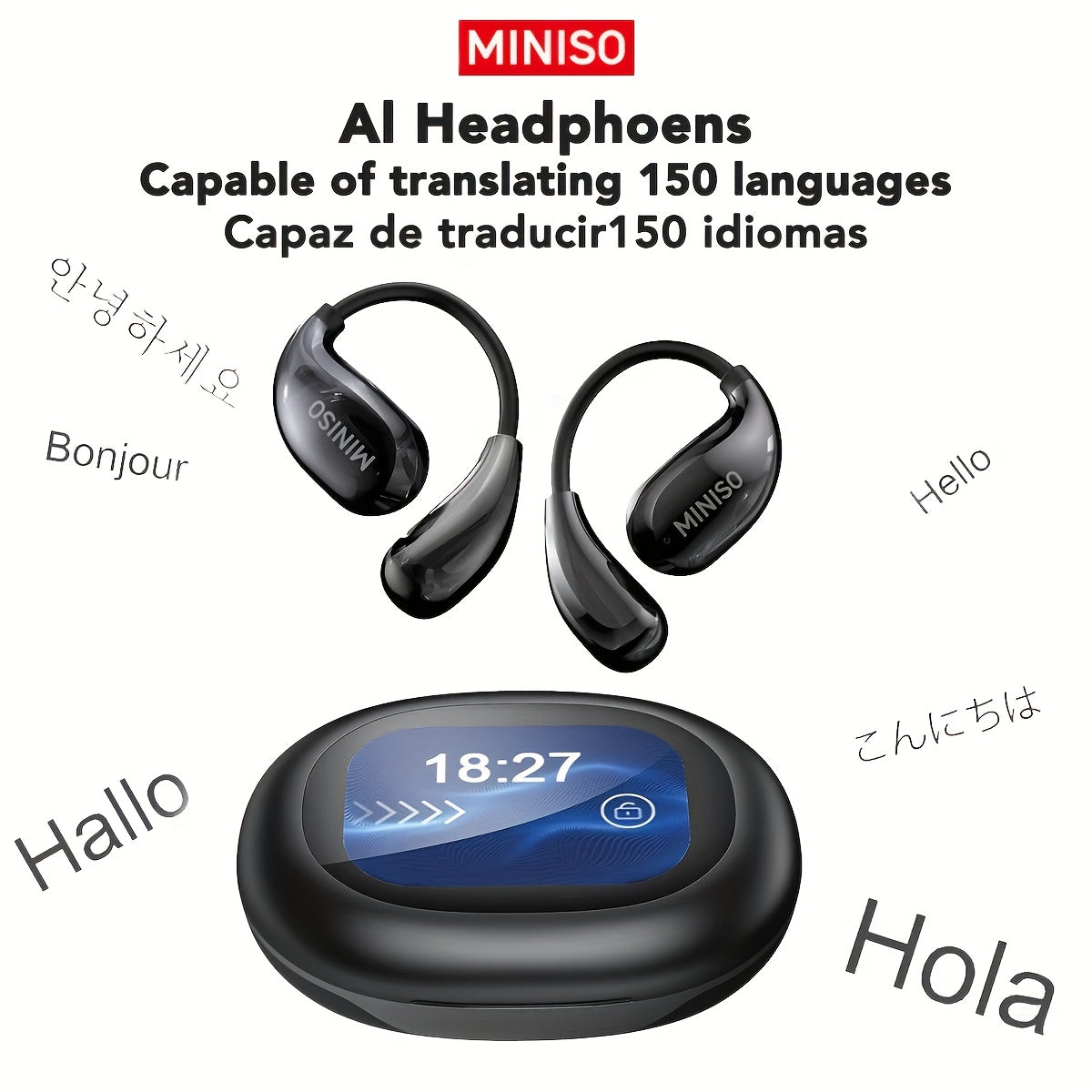 Écouteurs intra-auriculaires, sans fil pour la salle de spo et quotidien – vue détaillée 18