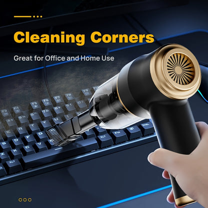Nouvelle aspirateur domestique, mini aspirateur portatif haute puissance à chargement USB, pour nettoyer les claviers et les ordinateurs de bureau, peut être utilisé pour nettoyer les sièges de voiture, les canapés, les sols, les coussinets, les tapis de