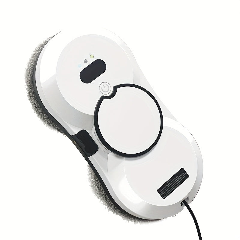 Puruikai 10pcs Nettoyeurs de Vitres Muraux - Machine de Nettoyage de Vitres Entièrement Automatique, Robot de Nettoyage de Vitres, Robot de Verre à Double Jet Automatique, Artéfact de Nettoyage de Vitres Intelligent à Planification Électrique Télécommandé