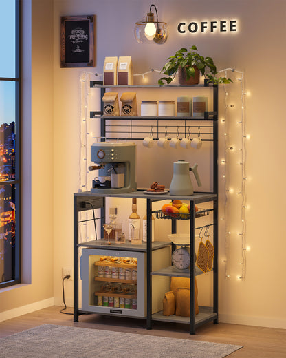 Étagère pour micro-ondes, 4 Prises CA pour cuisine – vue détaillée 32