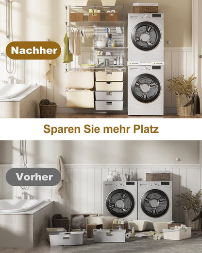 Étendoir à linge, réglable pour maison et espace de rangement – vue détaillée 9