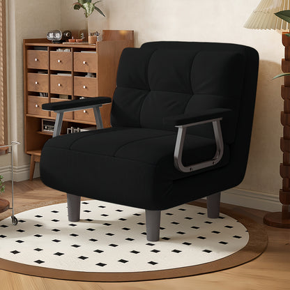 Décorations de Noël pour appartement, canapé-lit pliable, confortable et durable, accoudoirs argentés, matériau en velours côtelé, plusieurs couleurs disponibles, polyvalent pour chambres, cadeaux individuels, idées cadeaux, décorations de Noël d'extérieu