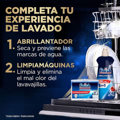 Finish Powerball Ultimate Tout-en-Un – 60 Capsules pour Lave-vaisselle (732g) – Brillance Intense et Nettoyage