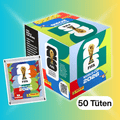 Présentoir de stickers Panini Coupe du monde de la FIFA 2026 - 50 sacs pour un total de 350 stickers