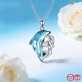 Collier dauphin en argent sterling 925, bijou nautique océan pour femmes, cadeau idéal pour la fête des mères de la part de fille et fils