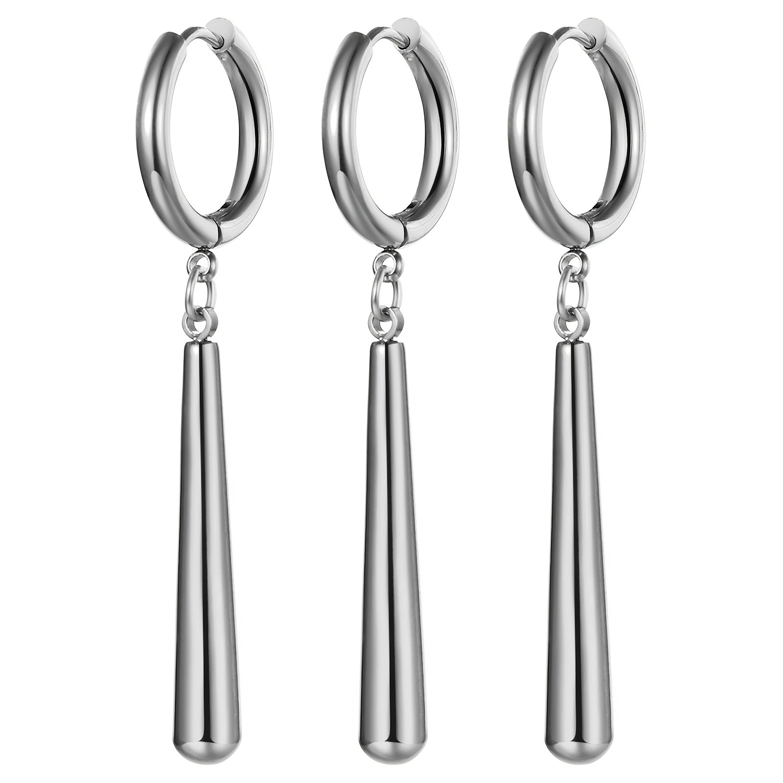 Ensemble de 3 pendentifs et boucles d'oreilles Roronoa : bague en acier inoxydable - Pendentif cosplay personnage anime Roronoa pour hommes et femmes