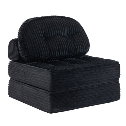 Canapé pliant pop-up, disponible en configurations simple ou double. Canapé-lit multifonctionnel en velours côtelé, idéal pour les appartements compacts, les balcons et les résidences étudiantes. Aucun assemblage requis.