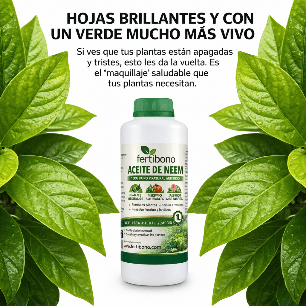 Huile de Neem 100 % Pure 1 L | Pressée à Froid – Soin Naturel pour des Plantes Saines à la Maison, au Jardin, sur la Terrasse et dans les Bureaux