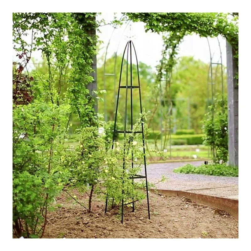 PERG-N3214 PERGOLA DE JARDIN EN MÉTAL POUR ROSAIS ET FLEURS GRIMPANTES