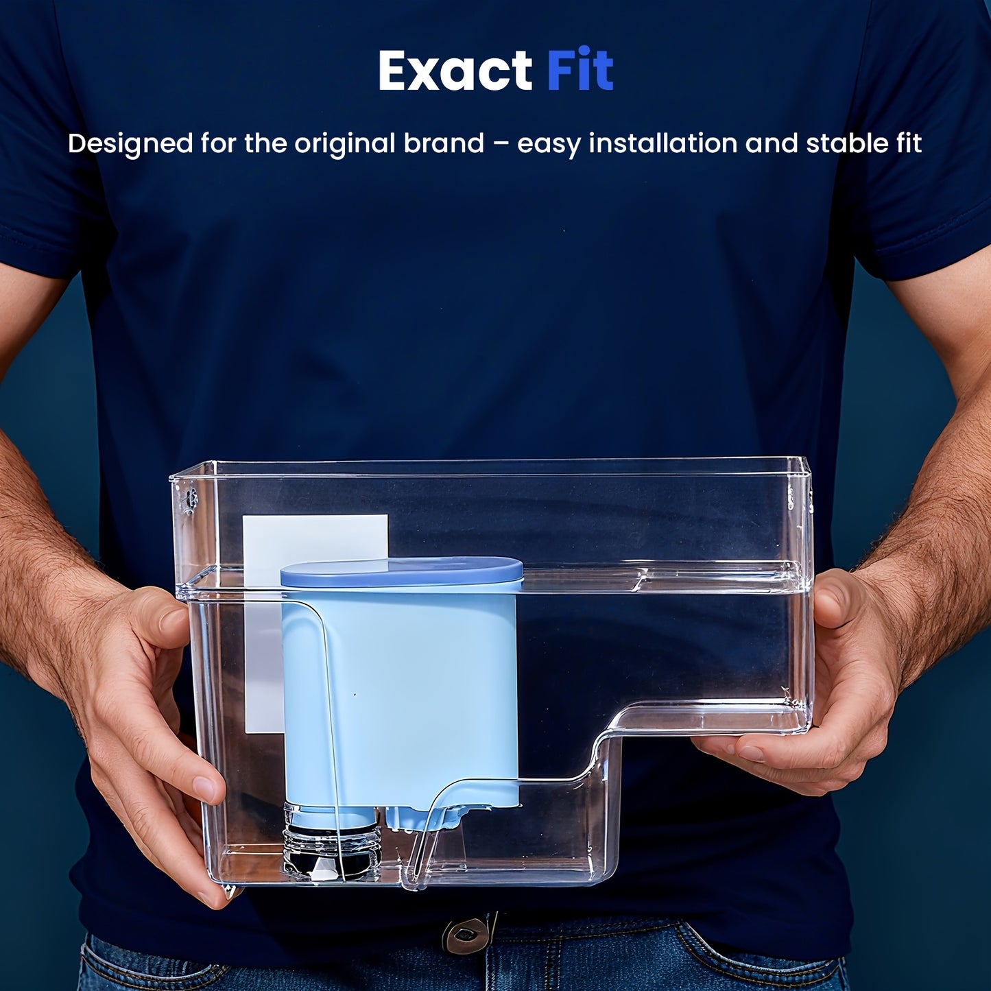 6 Filtres à eau de remplacement compatibles avec Philips Aquaclean CA6903/10 CA6903/22 CA6903, cartouche de filtre à eau à 2 étapes adaptée aux machines à café entièrement automatiques Saeco & Philips.