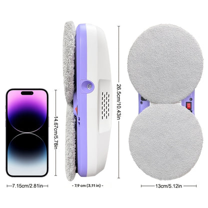 Le Puruikai M8 est un nouvel appareil conçu pour le Black Friday et Noël, fonctionnant comme un robot intelligent pour le nettoyage des fenêtres. Ce modèle compact est équipé de double buses de pulvérisation automatique spécialement conçues pour le nettoy