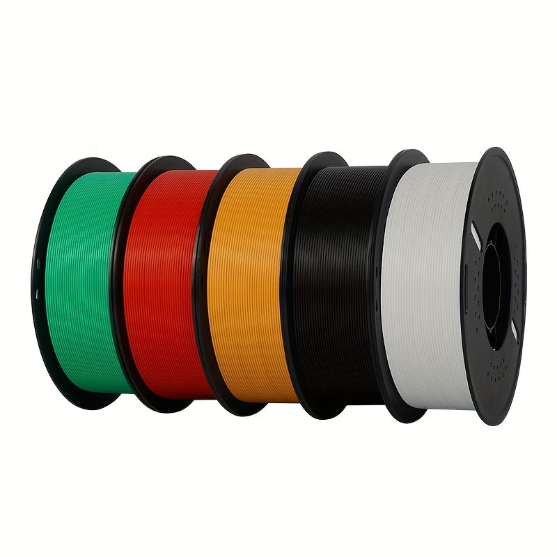 Filament d'imprimante 3D KINGROON PLA 10 kg 1,75 mm 2,2 lbs (1 kg)/rouleau, qualité sans bulles pour la plupart des imprimantes 3D FDM, matériau d'impression 3D