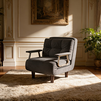 Fauteuil, velours pour maison et assise – vue détaillée 21