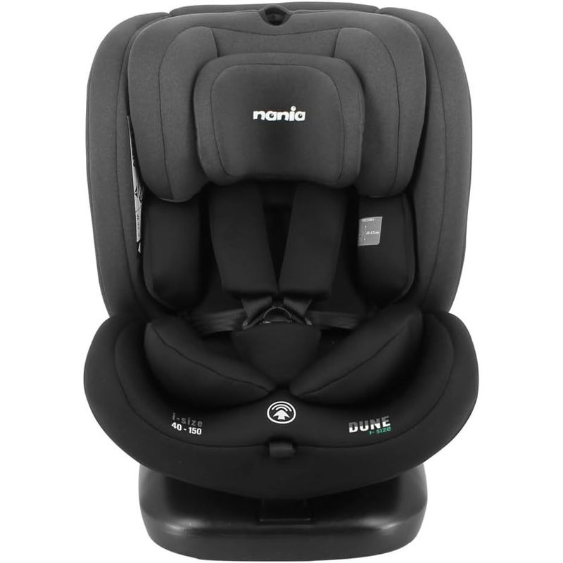 Dune, Siège auto, i-Size, Pivotant 360, évolutif, naissance et jusqu'à 12 ans environ, Groupe 0/1/2/3, 40-150 cm, Siège Auto ISOFIX, Rotation 360, Inclinable, Appui-tête réglable