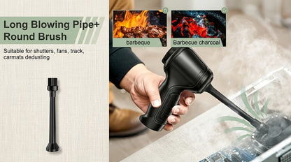 Aspirateur puissant rechargeable USB, aspirateur à main domestique, avec fonctions de soufflage et d'aspiration, mini et portable. Convient pour nettoyer la poussière, les miettes de collation, les cheveux, et applicable aux canapés, tapis, bureaux et esc