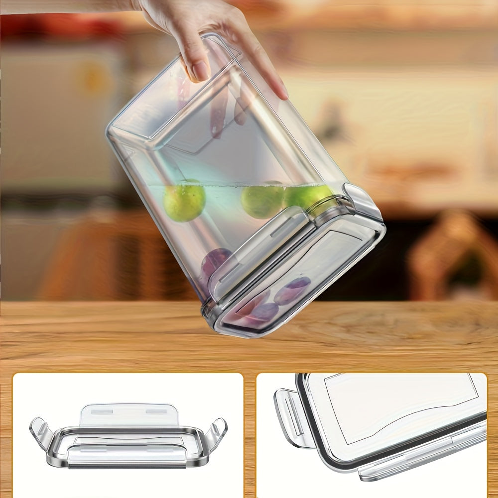 FOWA 72pcs Boîtes de Rangement de Cuisine (36 Couvercles et 36 Boîtes) Récipients Alimentaires Hermétiques - Organisation de la Cuisine et du Garde-Manger - avec Boîtes de Rangement Alimentaires en Plastique à Couvercle - Livré avec Étiquettes, Marqueurs