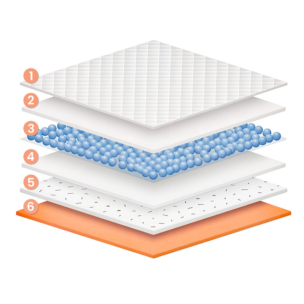 Kuketo - Hygienic Underpads for Dogs, Cats, Rabbits, Puppies - 200/100/50pcs, 90X60 / 60X60 / 60X45 Cm, Super-Absorbent Mats for Potty Training, Waterproof, Ideal for Learning Cleanliness, for Puppies And Older Dogs, Quick-Drying Layers, Odor Neutralizati