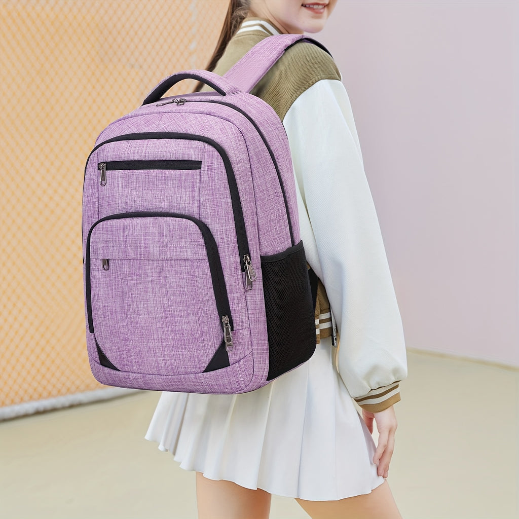 Sac à Dos Unisexe pour Affaires, Sac à Dos pour Ordinateur Portable, Randonnée, Adapté pour le Travail, l'Université, les Voyages, Sac Polyvalent pour la Rentrée Scolaire