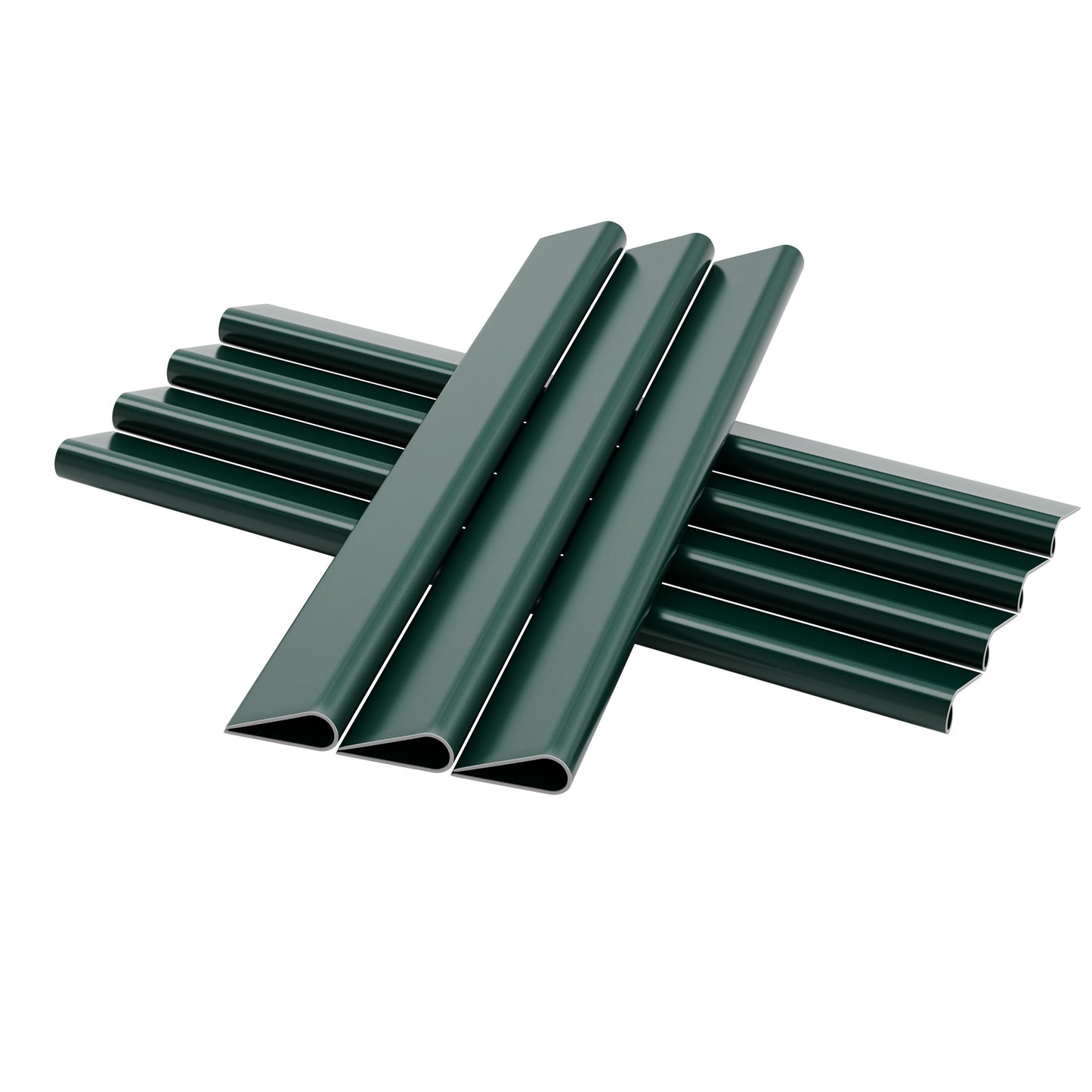 Bandes de film d'intimité en PVC avec clips, conçues pour créer un rouleau de clôture d'intimité opaque, adaptées aux clôtures en maille à double poteau, offrant une protection pour les jardins et les balcons