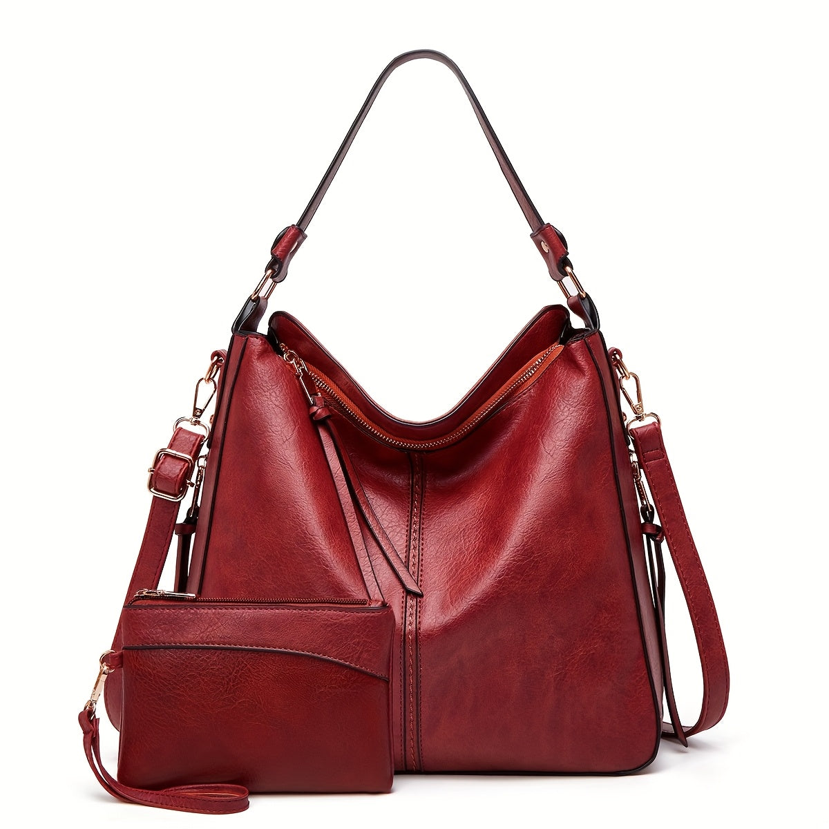Nouveau sac pour femmes grande capacité - Sac bandoulière à une épaule élégant et de haute qualité, sac fourre-tout facile et à la mode, polyvalent pour un usage quotidien, adapté à une tenue de bureau et sac à bandoulière pour transporter sous le bras