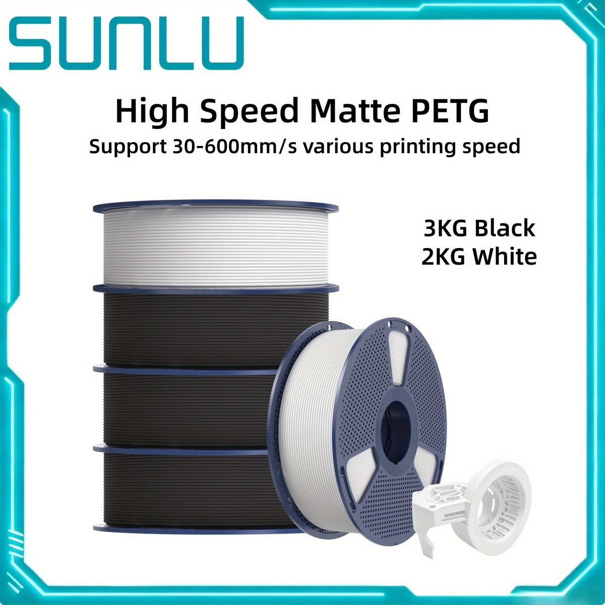 Filament PETG Haute Vitesse, 600 Mm pour animaux et maison – vue détaillée 8