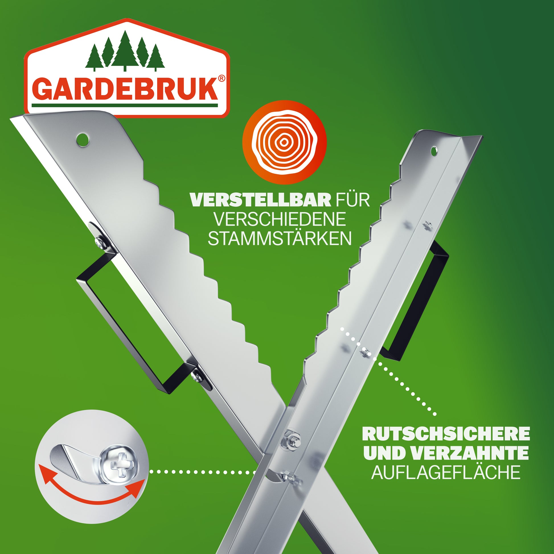 GARDEBRUK® Support de Scie Pliant, bois pour quotidien et maison – vue détaillée 4
