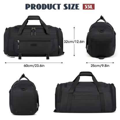 Grand sac de voyage, disponible en tailles 40L et 55L pour camping et voyage – vue détaillée 6