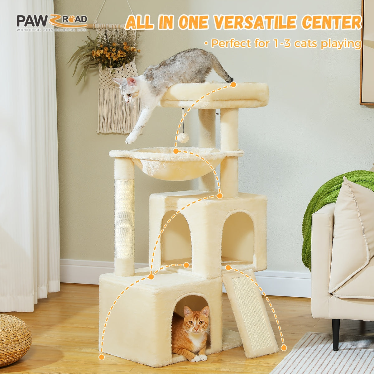 Griffoir PAWZ ROAD, amovible pour animaux et maison – vue détaillée 4