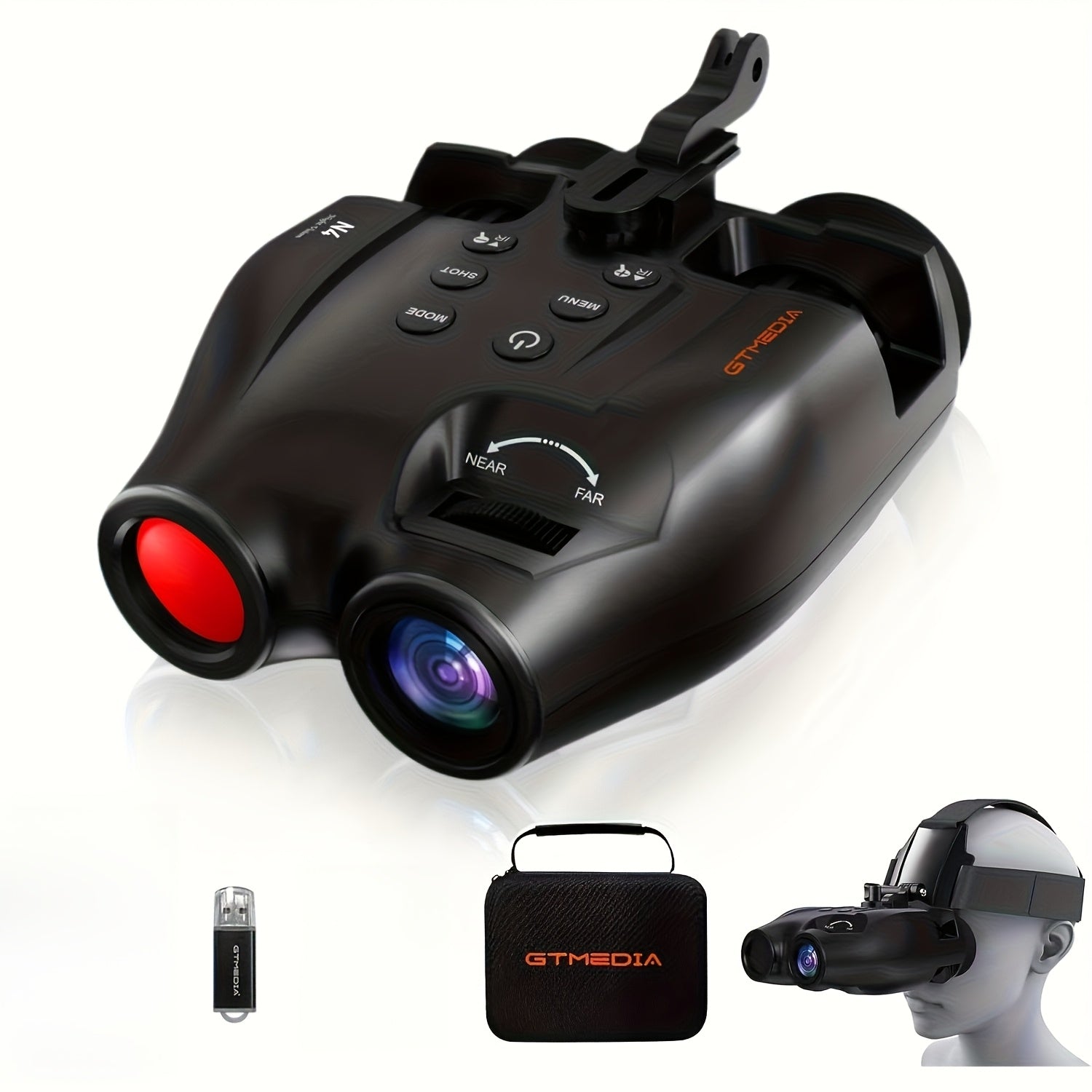 Jumelles, rechargeable pour quotidien et maison – vue détaillée 3