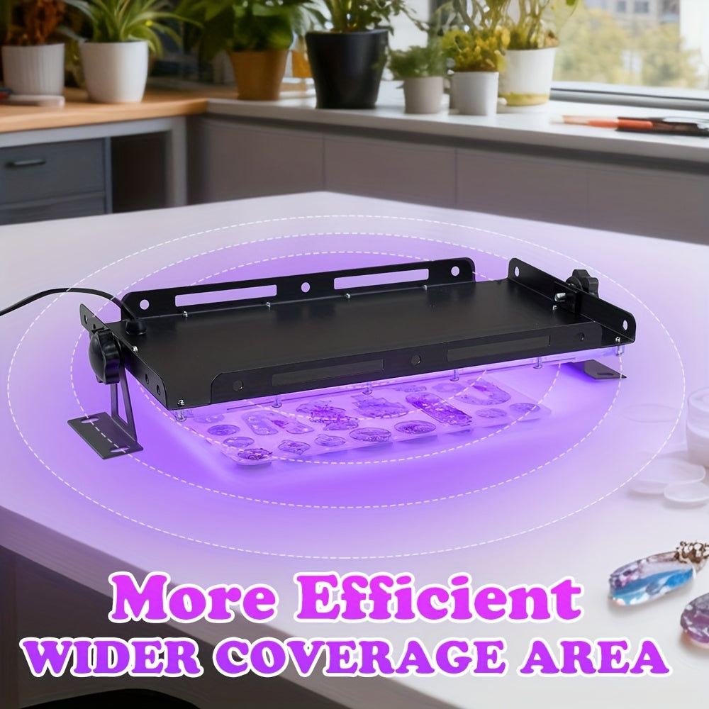 Lampe UV pour résine, Lumière UV 2PACK144LEDs pour maison et déplacements – vue détaillée 2